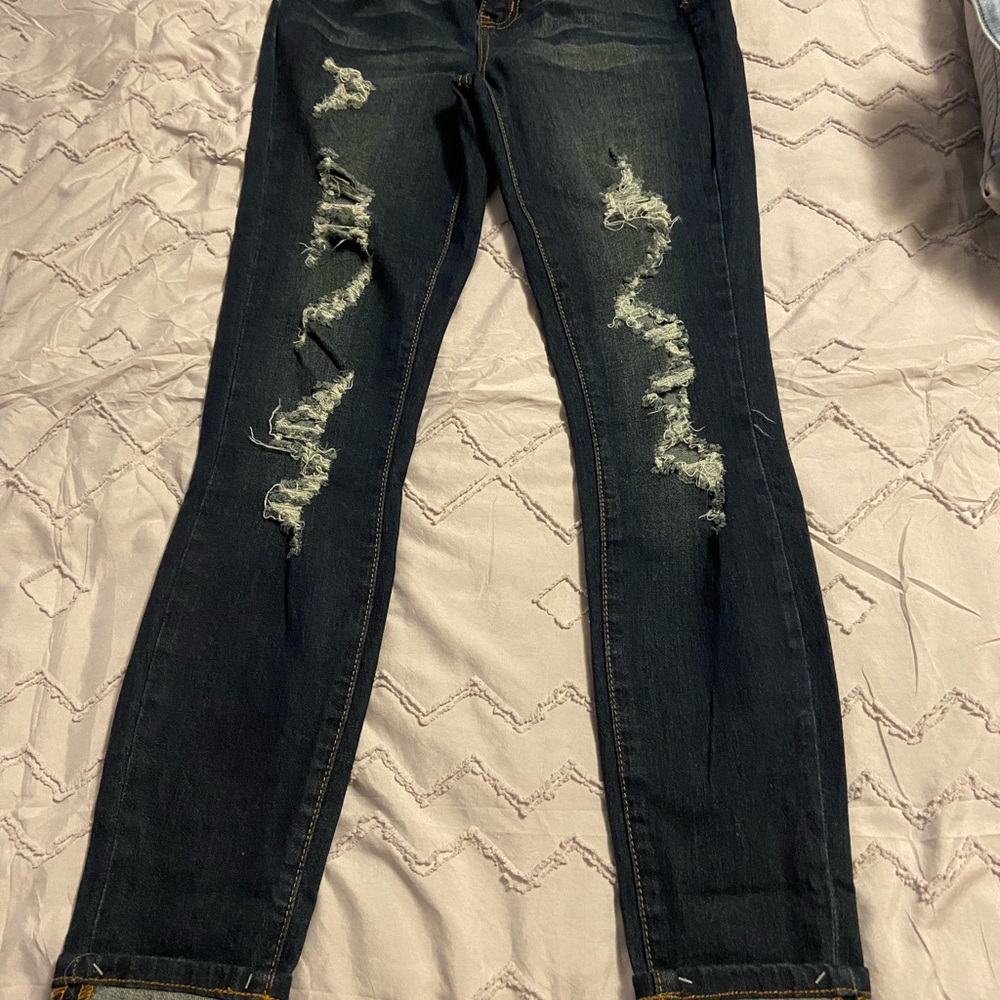 Size 7 junior indigo rein